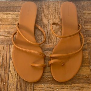 Reformation - saddle leather sandal W’s 9.5 US